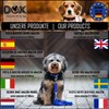 DDOXX Reflective Airmesh Dog Collar - Sturdy and Adjustable Puppy