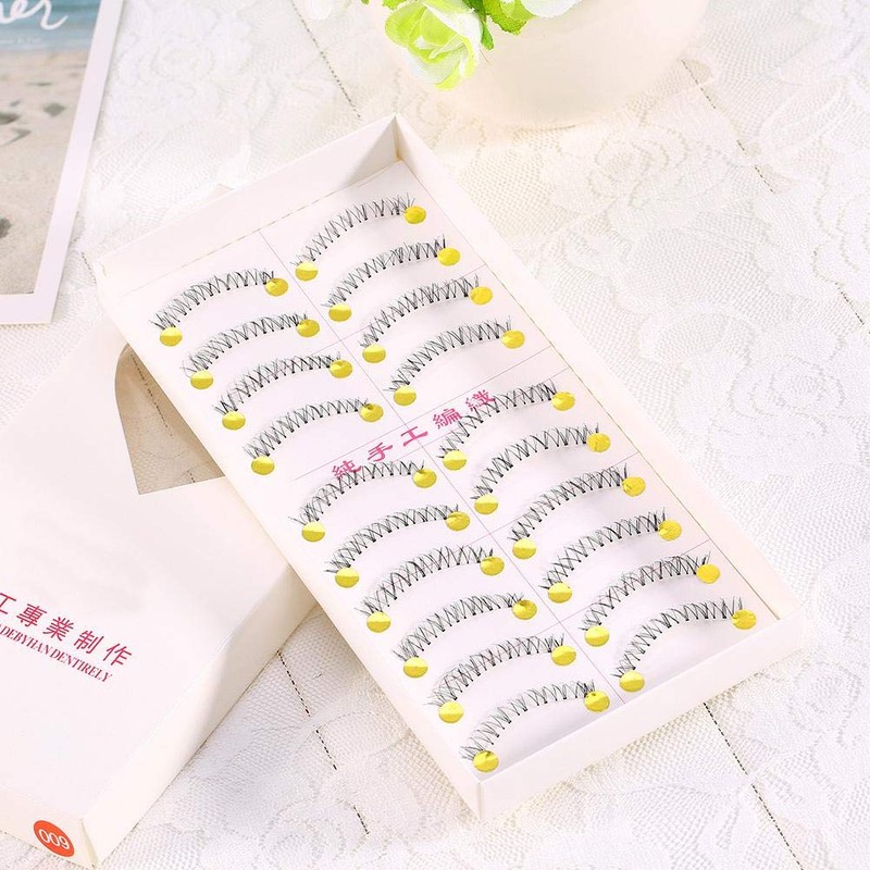 10 Pairs Eyelash Extensions, Daily Makeup Accessories, Pure Handmade Natural