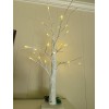 Unbranded Lighted Birch Tree with LED Lights, Home Decor Tree