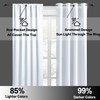 RYB HOME 45 inch Curtains for Kitchen Room Darkening Privacy