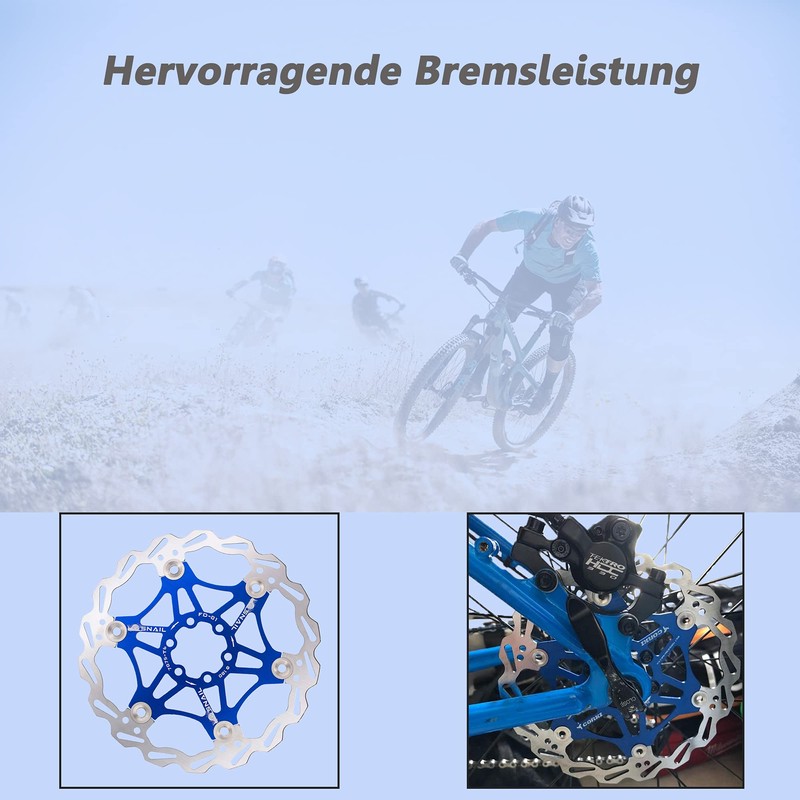 JaneEyre Bicycle Brake Disc Brake Mountain Bike Floating Brake Disc
