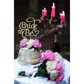 Decoración para tartas Bride to Be