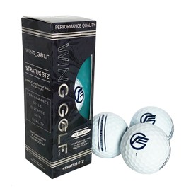 Wing Golf Stratus ST 2 Ultra Tour Soft Golf Balls x3 - White
