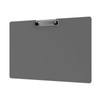 Horizontal Ledger 17 x 11 Aluminum Clipboard - Silver