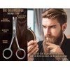 Rounded Beard Scissors Hair Scissors Moustache Scissors