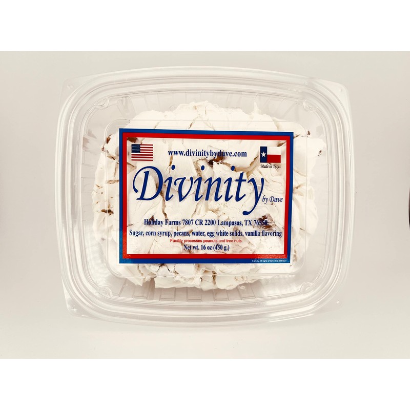 1 Pound Divinity (With Pecans, 1-1lb box) One Large Piece