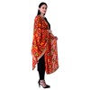 SWI WITH LABEL Women's Phulkari Dupattas Hand Embroidered In Amritsar