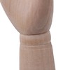BQLZR 7Inch Flexible Wooden Left Hand Model Artists Manikin for