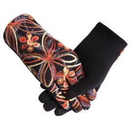 Belle Dame Women’s Touchscreen Gloves Texting Gloves Winter Gloves Driving Gloves Warm Lining (GL556-OR)