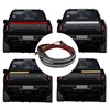 Saihisday 60 Inch Truck Tailgate Light Bar, 3-Row 432 LED