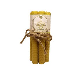 TRINY TERRAZAS  Velas artesanales Semanario  Cera de abeja 100 pura  Amigable con el medio ambiente  Tenue aroma a cera de abeja  Abundancia...       