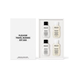 Pleuvoir [Pleuvoir]Travel Buddies Body Wash & Lotion (Morning Soil & Hinoki Leather)