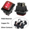 ETOPARS Pack of 3 12 V 20 A Rocker Switch