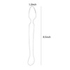 Double Head Baby Silicone Food Spoon (Green) - Fruit Scraping