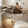 PSDSSHIIS 18.4" Metal Desk Lamp Modern Industrial Table Lamp, Adjustable