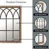 FirsTime & Co. Grandview Arched Window Wall Mount Mirror, 37.5"H