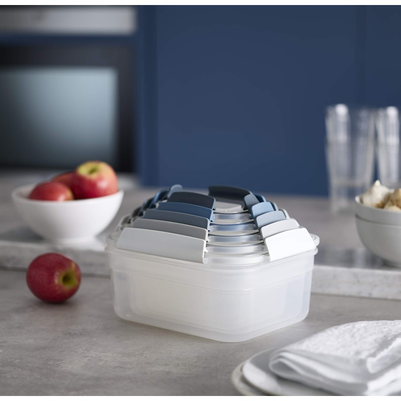Joseph Joseph Nest Lock Plastic Food Storage Container Set with