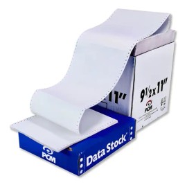 Papel Bond PCM 9.5x11 1 Tanto 3000 Hojas Blanco Matricial 10R4245                                                                                     