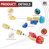 Chillerk 2 Pack R134A Valve Core Quick Remover Installer Tool,High