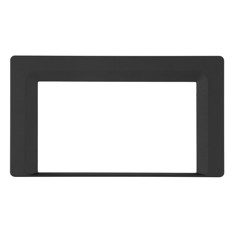 Mounting frame for double DIN car radio in Toyota Aygo