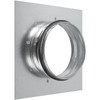 Vent Systems 125mm Duct Connection Flange with EDPM Rubber Gasket,