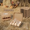 JOINSI 50 Pack Egg Cartons Bulk, 3×4 Style Reusable Empty