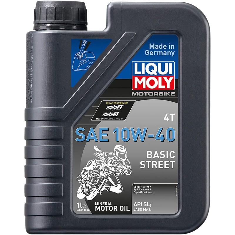 Liqui Moly 4T 10w40 Basic Street 4-Liter