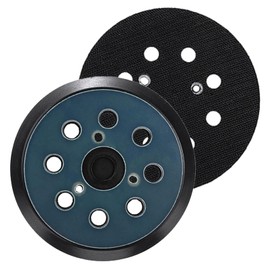 atnayo 2 Pcs 5 Inch Orbital Sander Pads, 8 Hole 125mm Hook and Loop Backing Replacement Sander Pads for Makita M9204 BO5030 BO5031 DBO180Z BO8041 DBO180RMJ BO5041 BO5010 BO5011 BO5012