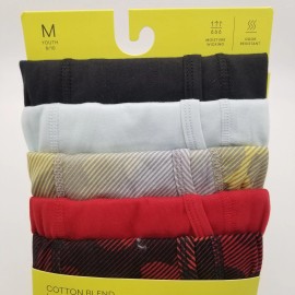 All in motion Boys Boxer Brief Cotton Blend 5 pack All in motion Youth Size Medium 8/10