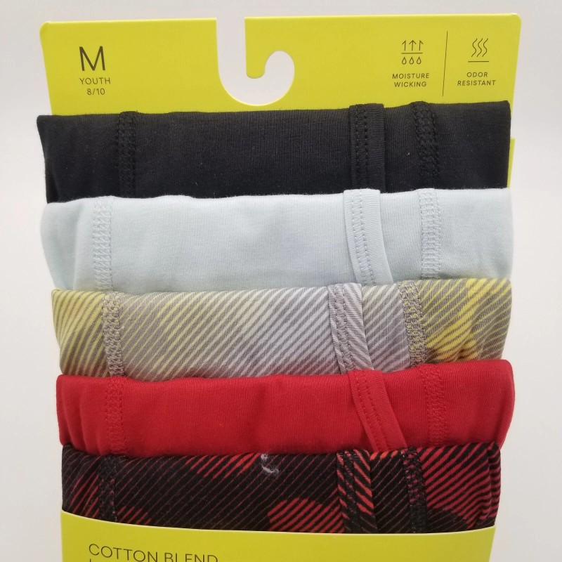 All in motion Boys Boxer Brief Cotton Blend 5 pack