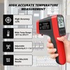 Pyrometer, Rechargeable Touch Screen Laser Thermometer with Bluetooth -58°F to