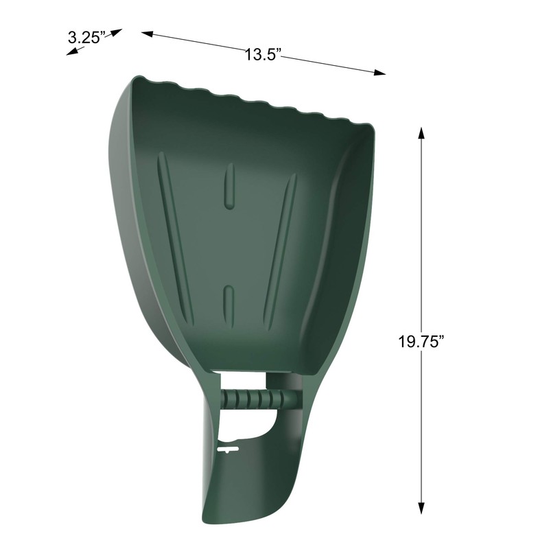 Leaf Scoops Hand Rakes - Lightweight, Durable Grabber Tool for