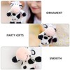 VALICLUD Stuffed Animal Keychain Cartoon Cow Pendant Key Ring Ox