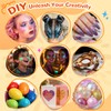 Glitter Tattoo Kit, Bledras 31 Colors Temporary Tattoos Gllitter for