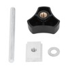 10 Set T Track Kit Woodworking Slider Bolt Knob Accessories
