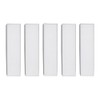 Haobase 5Pcs Nail Buffer Block , White Buffer Sanding Block,120