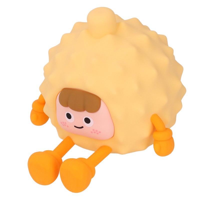 Durian Night Light Silicone Soft Light Rechargeable Cute Tap Control