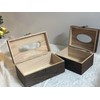Wooden Tissue Box Cover Kleenexes Box Holder Rectangular Tissue Box