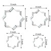 8 Point Star Cookie Cutter Set - Eight Pointed Islamic
