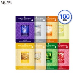 MJCARE Essence Mask 23ml*100ea, Type:04 White