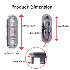 4 Pack Bathroom Sink Cover,Sink Overflow Ring,Chrome Overflow Cover Rings Hole Insert in Cap Hollow Ring for Hole Diameter Replacement Ceramic Pots for Home,Sink,Bathroom,Kitchen
