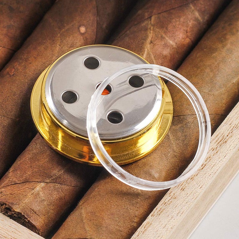 Gereiny Professional Hygrometer Analog Hygrometer Mechanical Round Hygrometer Humidity Gauge