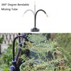 Garden Watering System, Greenhouse Mist Drip Irrigation Kit, 49Ft Hanging