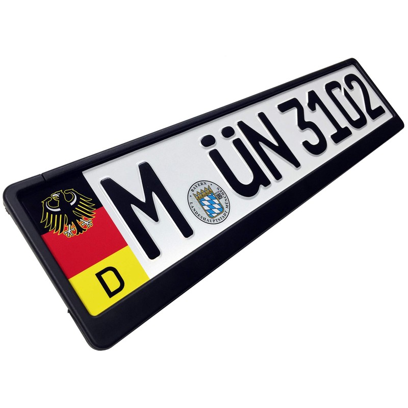 European Style Number Home Decor Sign (M Design + Hardware