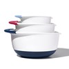OXO,plastic Good Grips 3-Piece Mixing Bowl Set – Blueberry, Jam