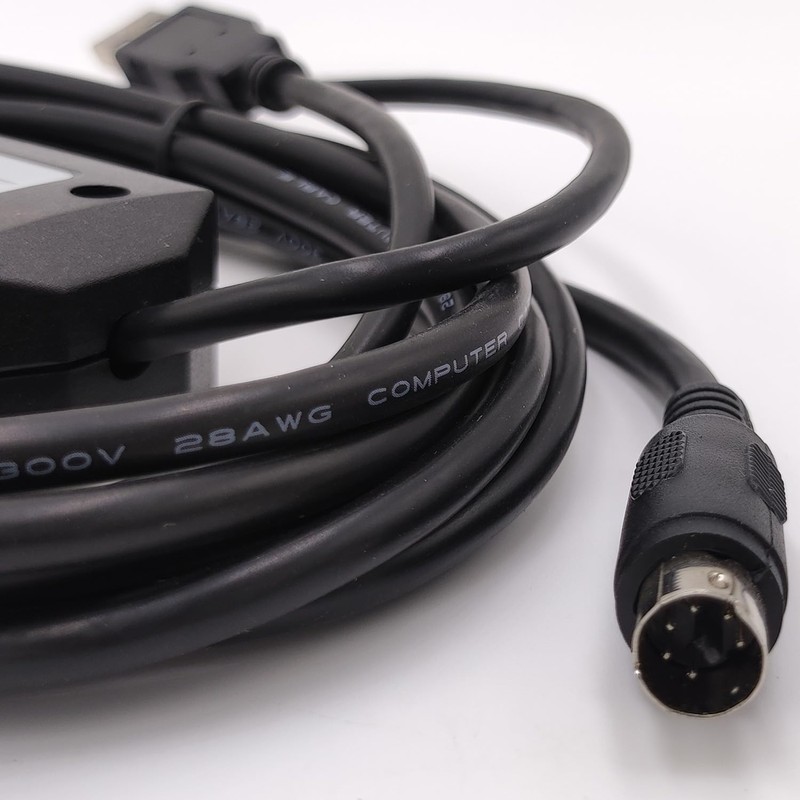 LITKEQ USB Programming Cable for Mitsubishi PLC Q Series, for