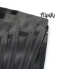 Flipify 7x9.8 Smell Proof Large Bags Zip Resealable Window Stand