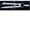 Dorapas 02094 German Replacement Sharp Compass, Spring Compass, 0.02 inches (0.5 mm), Includes Sharp