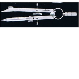 Dorapas 02094 German Replacement Sharp Compass, Spring Compass, 0.02 inches (0.5 mm), Includes Sharp