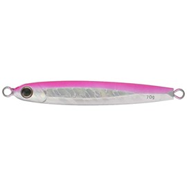 Jackson Metal Jig Plunge 4.3 inches (110 mm) 3.0 oz (85 g) Holo Pink Glow WPG Lure